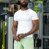 Chemise de Compression Muscle Fit (blanc)Homme – Manches Courtes