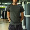 Chemise de Compression Muscle Fit(noir)Homme – Manches Courtes