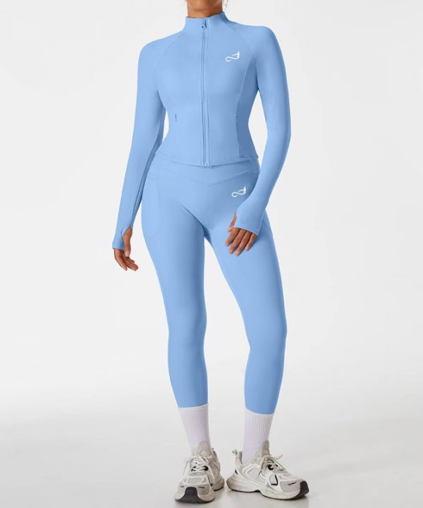 Ensemble Legging & Veste Zippée