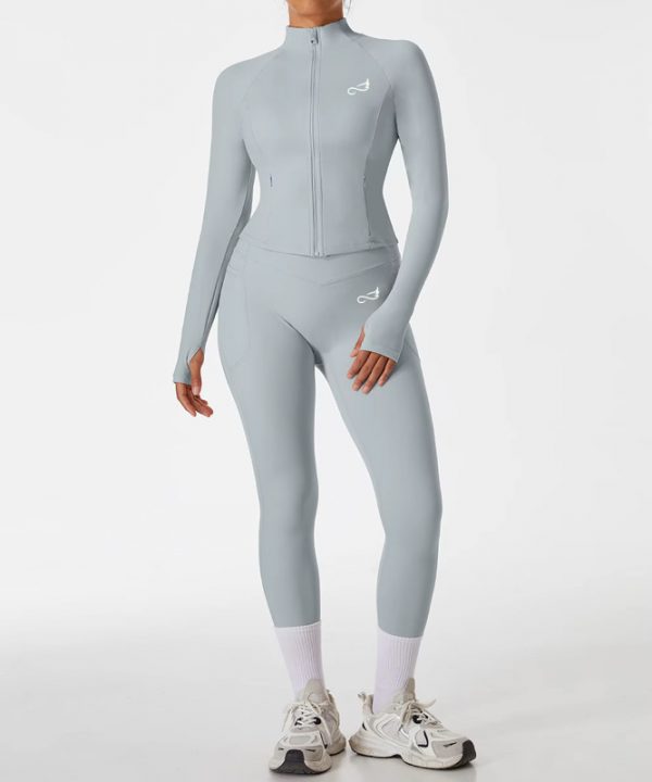 Ensemble Legging & Veste Zippée