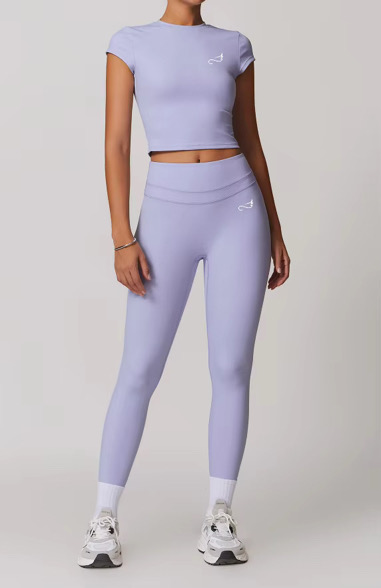 Ensemble Crop Top & Legging Taille Haute