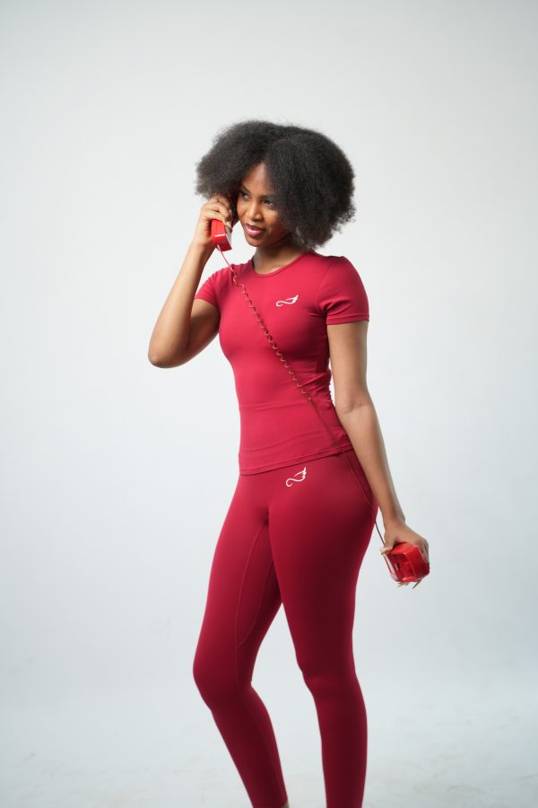 A7405552 Ensemble Yoga ROUGE BORDEAUX